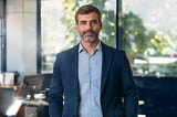 Portrait of businessman in office